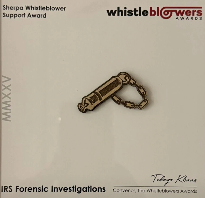 Sherpa Whistleblower Support Award 2024